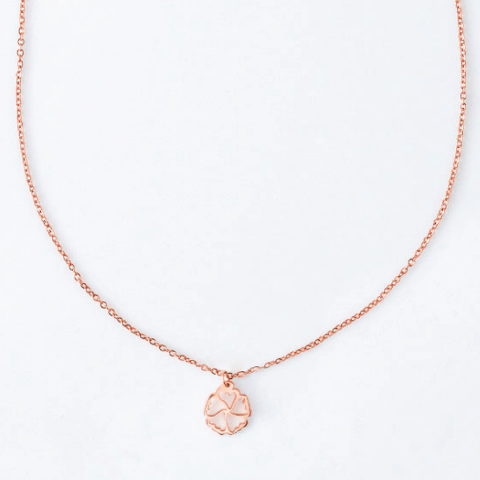 CARNATION JANUARI BIRTHFLOWER NECKLACE